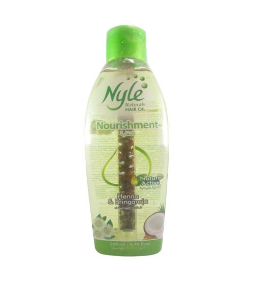 Nyle Nourishment Natural Henna&Bringaraja Hair Oil 200ml